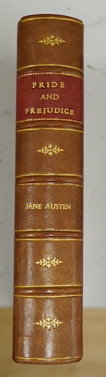 Austen, Jane - Pride and Prejudice ... with a Preface by George Saintsbury and Illustrations by Hugh Thomson. first edition thus. decorated title, frontis., many text illus. and decorations, dedication leaf and half titl
